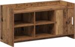 vidaXL Dulap pentru pantofi cu usa Lemn vechi 100 x 39, 5 x 51 cm GartenMobel Dekor (8011361) Pantofar