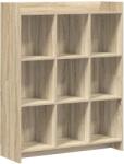 vidaXL Biblioteca Stejar Sonoma 87, 5 x 30 x 111 cm Lemn prelucrat GartenMobel Dekor (8011293) Biblioteca
