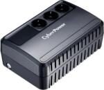 CyberPower UPS CYBER POWER Line Int. fara management, 650VA/ 360W, AVR, 3 x socket Schuko, indicatie status cu LED, 1 x baterie 12V/5Ah, Backup: 21-35 min, incarcare pana la 8h "BU650E" (timbru verde 4 lei) (BU6