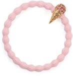 By Eloise London Bling Charms Ice Cream Elastice de păr pentru femei culoare Strawberry