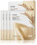 Anua Rice 70 + Ceramide Glow Collagen Mask 4 x 38 g Masca de fata
