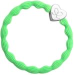 By Eloise London Silver Heart culoare Neon Lime Green