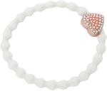 By Eloise London Rose Gold Bling Heart culoare Cream