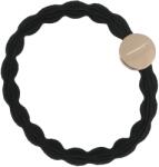 By Eloise London Letter Charms Gold Elastice de păr culoare I Black