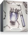 Paco Rabanne Invictus Set cadou Apă de toaletă 100 ml + apă de toaletă 20 ml opțiune Silver Cover