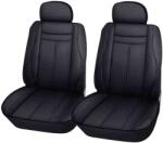 Autolife 2db-os Műbõr üléshuzat - Légzsákos / fekete 01280 (01280)