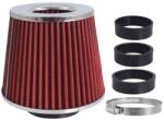 AUTOLIFE Légszűrõ 155x130x120mm, piros, adapterek: 60, 63, 70 mm (CM86004)