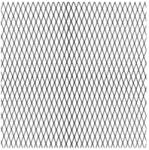 AUTOMAX Hűtõrács háló alu 100x25cm fekete kis lyukú (9768)