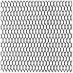 AUTOMAX Hűtõrács alu 100x25cm fekete (9713)