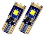 Autolife SMD-T10-3535-3SMD - T10/W5W Helyzetjelzõ - CANBUS - 12/24V - 2DB-os (19377) - aruhaz