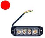 AUTOLIFE 18097 4LED-es stroboszkóp PIROS- E jel - 12-24V (18097)