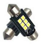 Autolife 12/24V Canbus SMD- SJ-3030-3-39MM Fehér (SMD-SJ-3030-3-39MM2DB) - aruhaz
