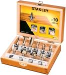 STANLEY set freze 10 piese (STA80020-XJ)