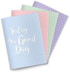 Patria Pátria Design Pastel Rain A4 87-32 kockás vegyes színű füzet (P1111-1592) - officedepot