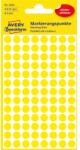 AVERY 3593 8mm visszaszedhető 416db-os napsárga jelölőpont (3593) - officedepot
