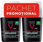Vichy - Deodorant roll-on antiperspirant control extrem pentru barbati eficacitate Vichy, 72h Roll-On 2 x 50 ml