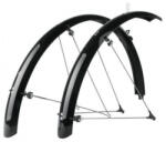 Csepel Sárvédőgarnitúra 28" Aluplasztik Trekking Rpz Italia U-Pálcás Fekete (41150031BK)