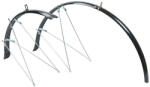 BikeFun Sárvédő BF ROAD aluplastic FEKETE, 36 mm, 622mm/700C
