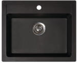 Metalac Quadro 60 Metalac Xgranit Gránit Mosogatótálca - Extra mély, Egymedencés, Négyzet, Több színben