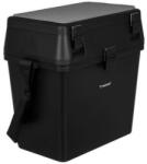 Trizand 27412 ülőkés horgászdoboz, 140 kg teherbírás, 38×34×21 cm, fekete