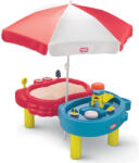 Little Tikes Sand & Sea Play homokozó és vízi játékasztal napernyővel (401L) (401L)