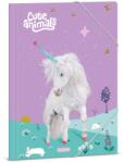 Ars Una Cute Animals A4 gumis mappa Unicorn (50214488)