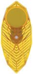  Diamond Air Fresh illatosító, mangó, (sötét sárga) (DIAMONDAIRFMANGO) - alphadenthigienia