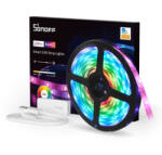 SONOFF L3 Pro RGBIC - LED szalag készlet, 5 m RGBIC LED szalag, Wi-Fi, Bluetooth okosvezérlés, tápegység (L3-5M-P) (L3-5M-P)