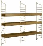  Hanah Home Fali Polc Arany Cm-068-A