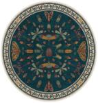 Conceptum Hypnose Carpet (120 x 120) Blue Kece-Fr65