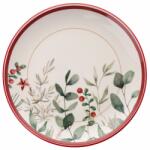  Hermia Service Plate Set (6 Pieces) Multicolor Xmas Cherry
