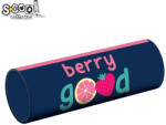 S-Cool Penar borseta tubular, 1 fermoar, BERRY GOOD, 21.5x7.3 cm - S-COOL (SC3081) Penar