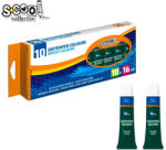 S-COOL Tempera verde inchis, 16ml, 10 culori/set - S-COOL (SC304)