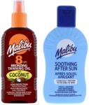 Malibu Kókuszos barnítóolaj SPF8 200ml + napozás utáni balzsam 200ml Malibu szett (200220241625)