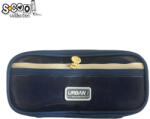 S-Cool Penar borseta Urban, 2 fermoare, BLUE, 22.5x5x11 cm - S-COOL (SC2874) Penar