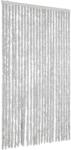 vidaXL szürke zsenília rovarfüggöny 100 x 200 cm 2.15 kg (377350)