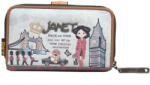 S-cool / Offishop Portmoneu dama, 15.5x4x9.5 cm, Janet in Londra (JW-004)