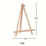 Criando Mini Sevalet pictura, material lemn de pin, pentru panza mici, rame foto, caiete, cu dimensiuni de pana la 30x40 cm (MINISEV30) Sevalet
