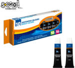 S-COOL Tempera neagra, 16 ml, 10 buc/set - S-COOL (SC298)
