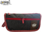S-Cool Penar borseta Urban, 2 fermoare, RED, 22.5x7x12 cm - S-COOL (SC2868) Penar