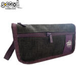 S-Cool Penar borseta Urban, 2 fermoare, PURPLE, 22.5x7x12 cm - S-COOL (SC2869) Penar