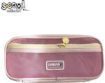 S-Cool Penar borseta Urban, 2 fermoare, PINK, 22.5x5x11 cm - S-COOL (SC2873) Penar