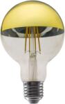 Diolamp zrcadlová žárovka G95 8W/230V/E27/2700K/900lm/180° zlatý vrchlík (PALA958WWDIMG)