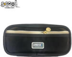S-Cool Penar borseta Urban, 2 fermoare, BLACK, 22.5x5x11 cm - S-COOL (SC2876) Penar