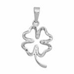 Soliter Brilio Silver Argint trifoi cu patru foi pandantiv 446 001 04 00, 327
