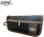 S-Cool Penar borseta Urban, 2 fermoare, BROWN, 22.5x7x12 cm - S-COOL (SC2870) Penar
