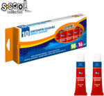 S-COOL Tempera rosie, 16 ml, 10 culori/set - S-COOL (SC300)