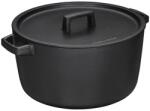 Fiskars Cratita din fonta Fiskars Folken 1075697 6L emailata, pentru toate tipurile de plite, Negru (1075697)