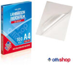 OFFISHOP Folie laminare A4, 100mic, 100 buc/top - OFFISHOP (OF350)
