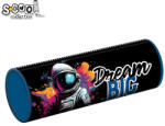 S-Cool Penar borseta tubular, 1 fermoar, DREAM BIG, 21.5x7.3 cm - S-COOL (SC3082) Penar